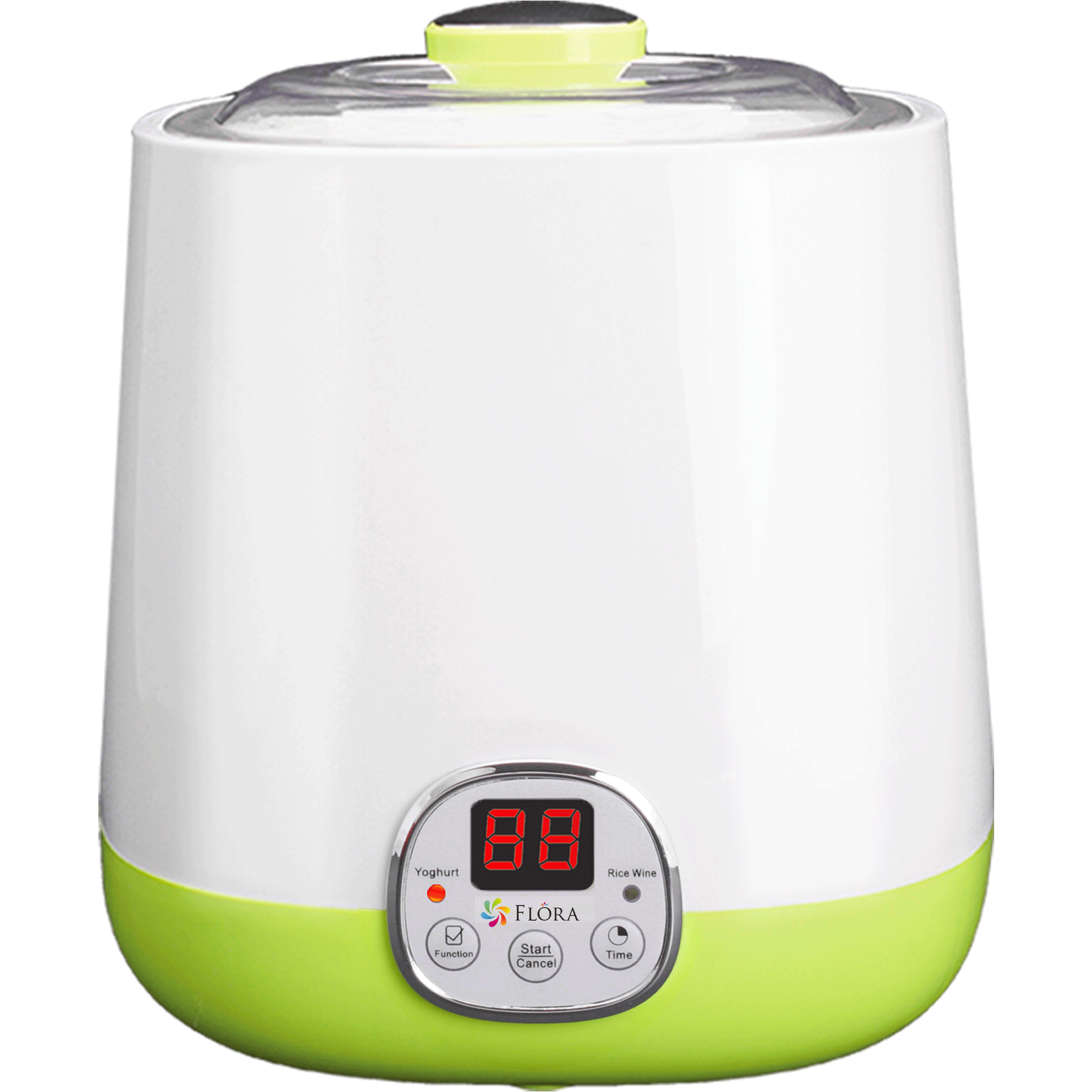 Flora Yoghurt Machine-Yogurt Maker with 1L Capacity Jar-Electric Automatic-FDA Food Grade Jar-Rice Wine DIY-Home Made Yoghurt Strainer- Fermented Curd Maker-AU Local Seller Brand-FL-YME-110-AU STOCK