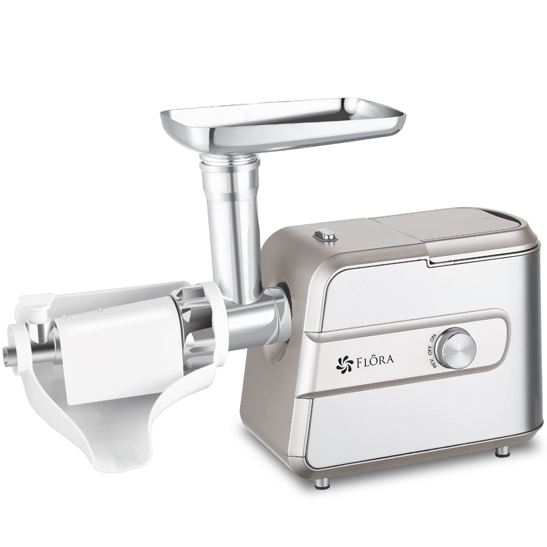 Flora Max 3000W Electric Meat Mincer Sausage Filler Kibbe Maker Tomato Sauce Kit-Premium Edition-Model: FL-MGM-GT550-AU Stock