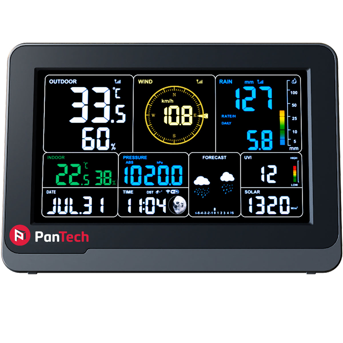 PanTech Weather Station Indoor Console Unit WS-ACC-CON-3900 for PT-WS3900