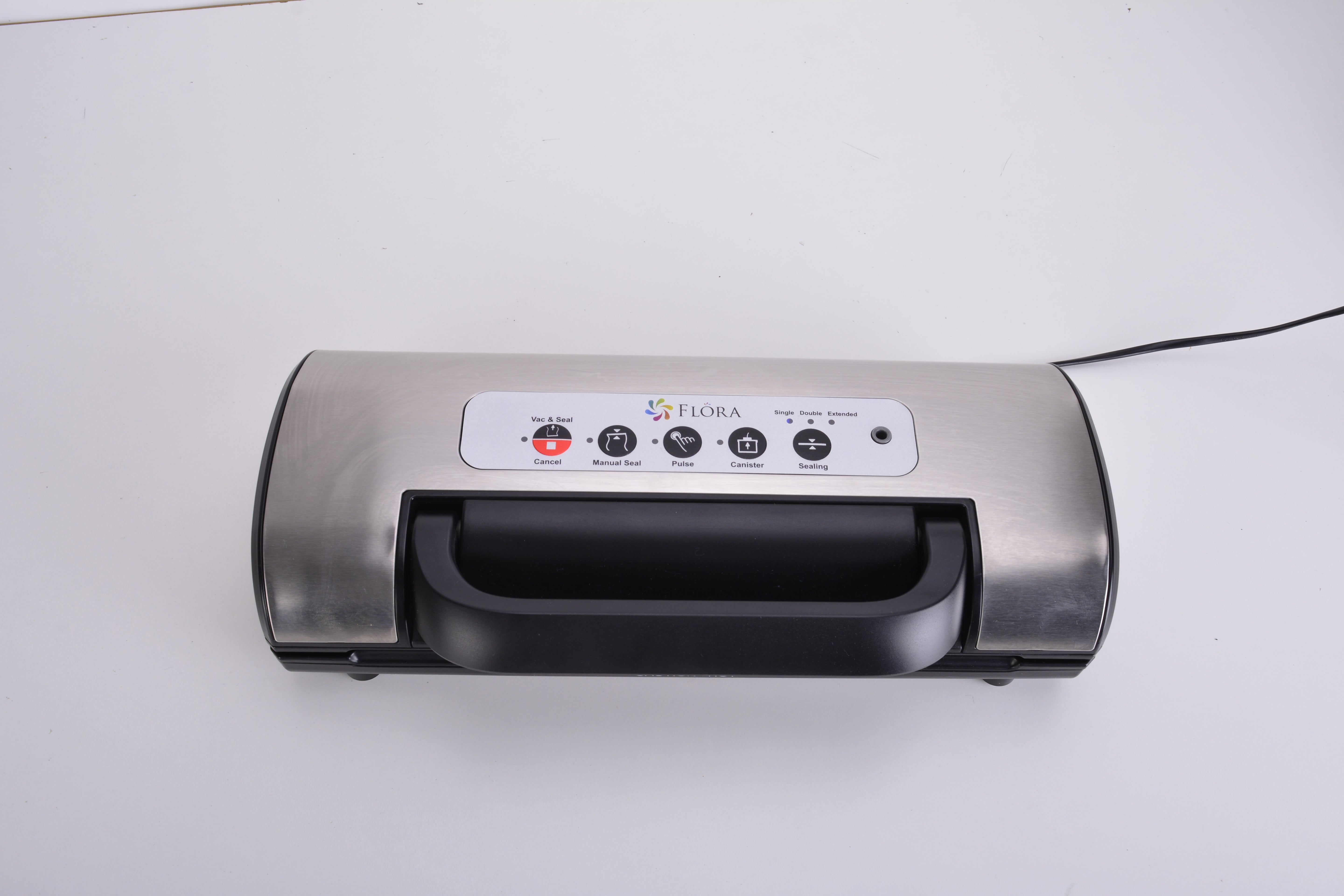 Flora Food Vacuum Sealer Machine-One Touch with Max.80Kpa-FL-FVS-3206 01 with 3 Months Warranty - Cash for Pickup Only