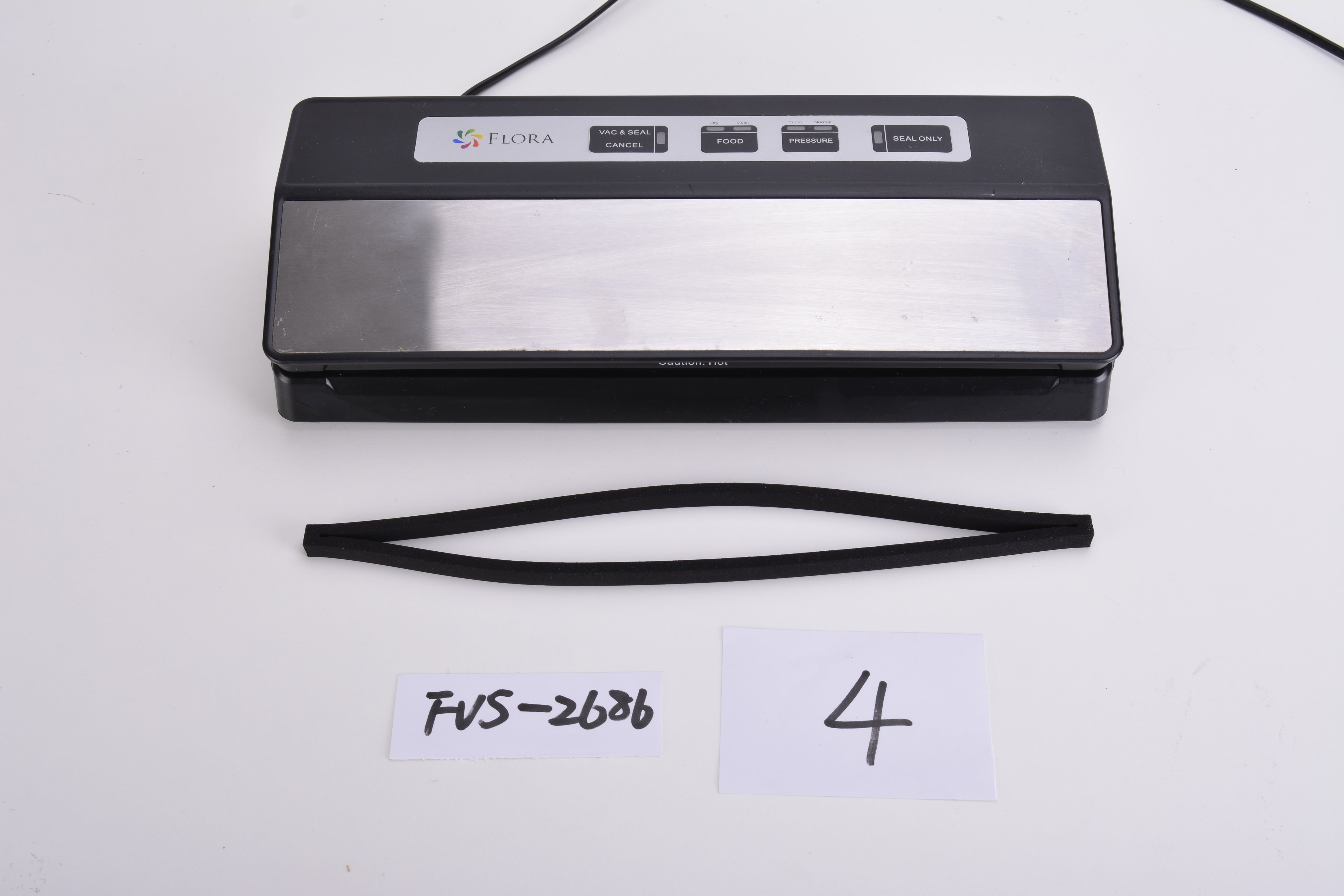 Flora Food Vacuum Sealer Machine-Dry Moist Food - 110W, 80Kpa-FL-FVS-2686 with 3 Months Warranty- Cash for Pickup Only