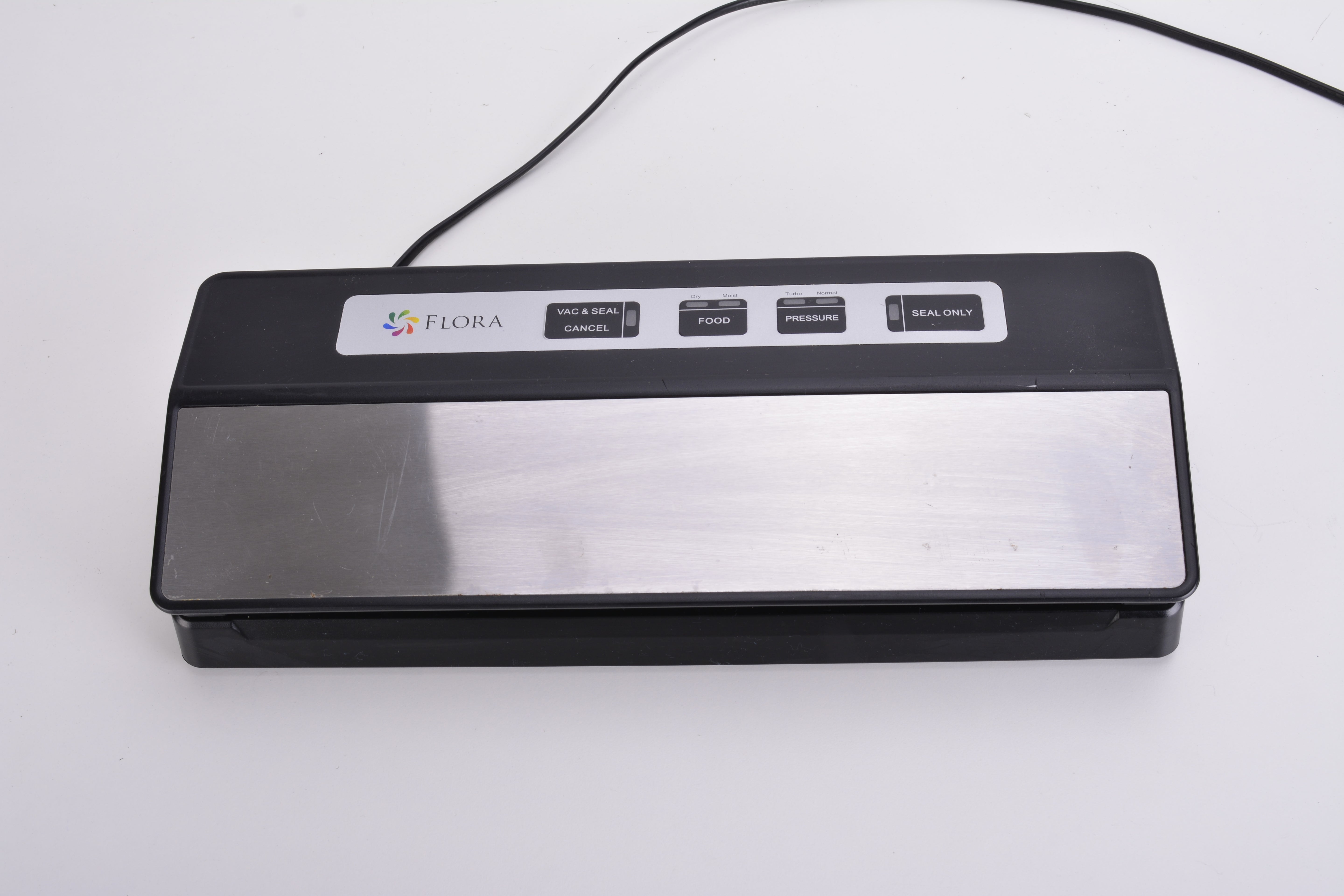 Flora Food Vacuum Sealer Machine-Dry Moist Food - 110W, 80Kpa-FL-FVS-2686 with 3 Months Warranty- Cash for Pickup Only