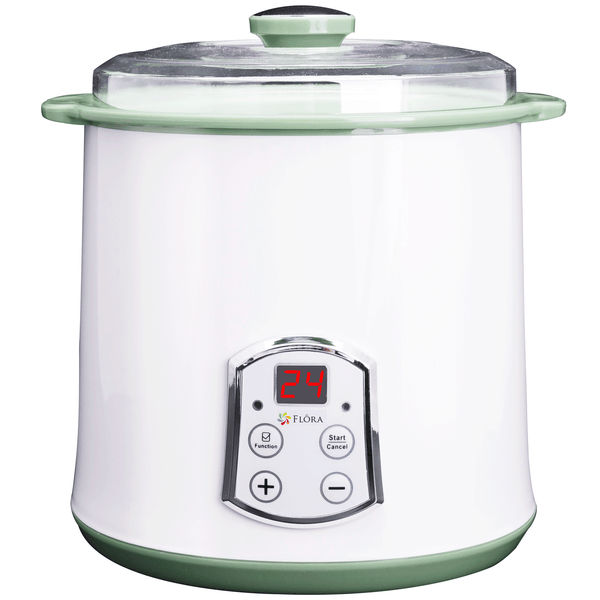 Flora Yoghurt Machine-Yogurt Maker Machine with 2L Capacity Jar-Electric Automatic- -Home Made Yoghurt Strainer-Fermented Curd Maker-Kitchen Tool for Rice Wine DIY Food Grade-FL-YME-120