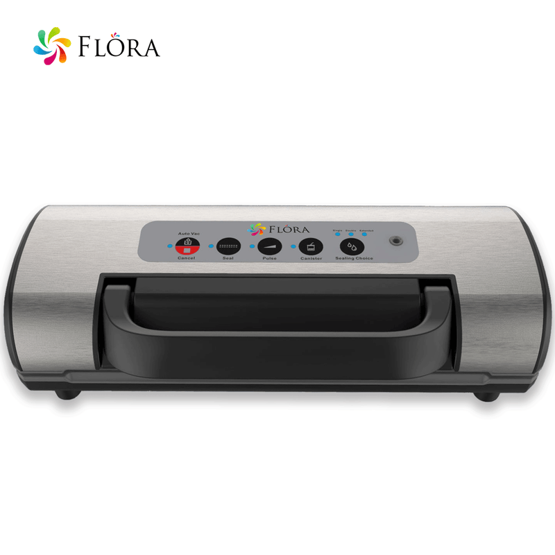 Flora Commercial Food Vacuum Sealer Saver Storage Machine Bonus Precut 22 28 Bag - Model: FL-FVS-3206-AU Stock