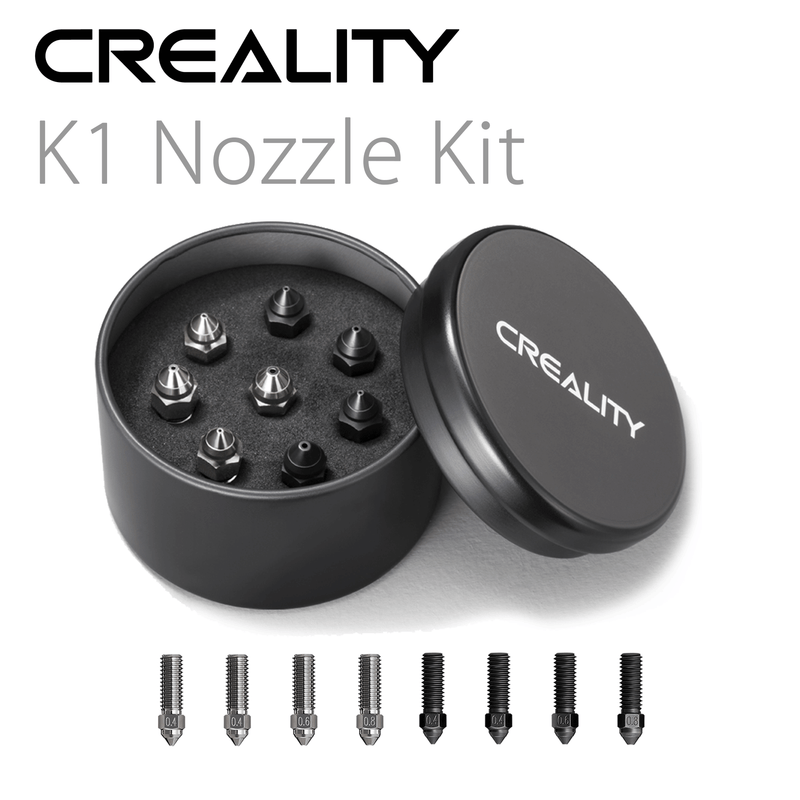 Creality K1 Nozzle Kit 0.4mm 0.6mm 0.8mm 3D Printer Nozzles