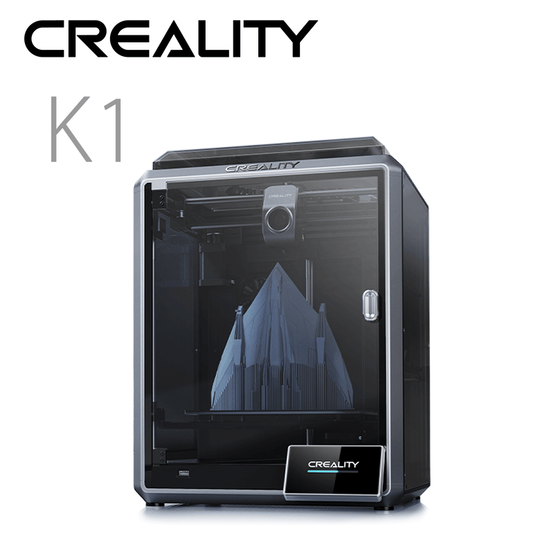 CREALITY K1 SPEEDY 3D PRINTER - New Version Extruder and Hotend Pre-installed- 600mm/s Max Speed - Hands-free Auto Leveling