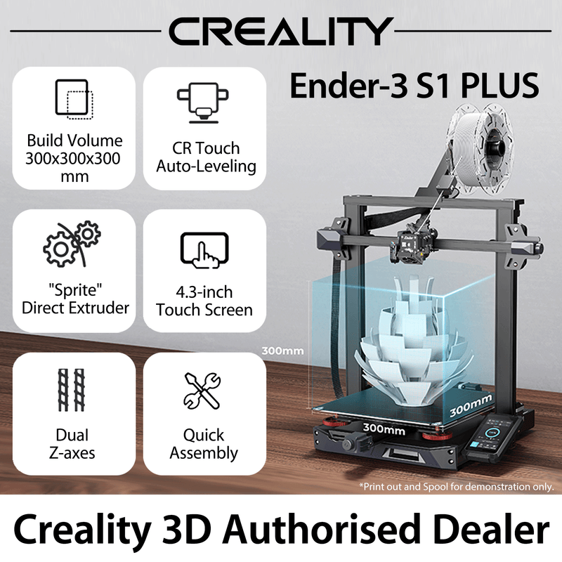 Creality ENDER-3 S1 PLUS DIY 3D Printer-AU STOCK-Available for Local Pickup Deal