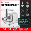 Flora Max 3400W Electric Meat Mincer Sausage Filler Stuffer Kibbeh Maker Machine-Ultra Edition-Model: FL-MGM-GH700-AU Stock