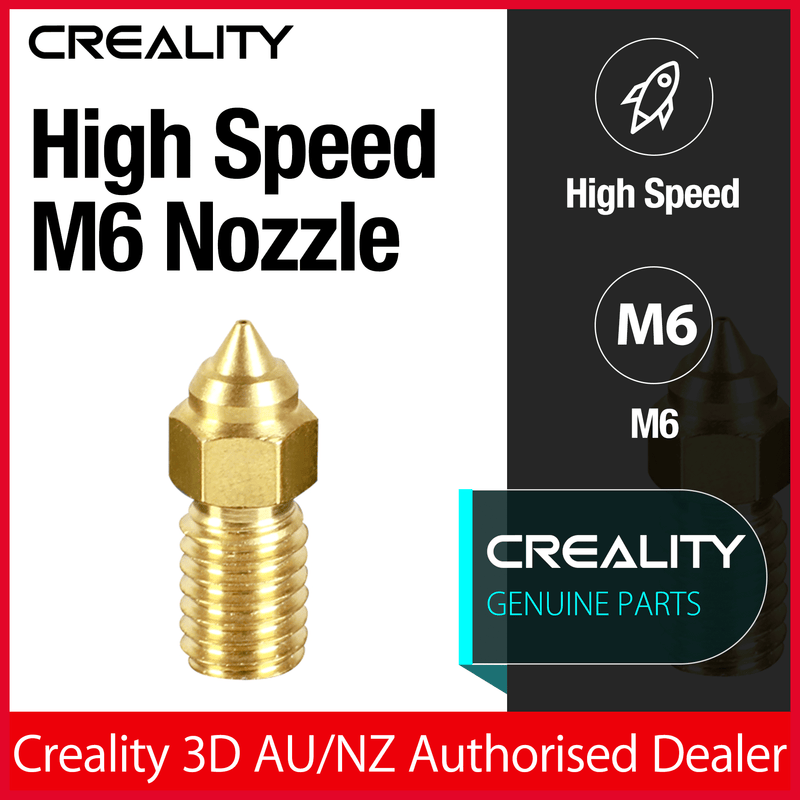 Creality 3D Printer Nozzle High-speed M6 Nozzle Ender-3V3 SE_Ender-5 S1 Ender-7-AU Stock