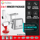 Flora Max 2800W Electric Meat Mincer Sausage Maker Slicer Shredder Tomato Sauce  - AU Stock