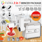 Flora Max 3000W Electric Meat Mincer Sausage Maker Slicer Shredder Tomato Sauce-Premium Edition-Model: FL-MGM-GT550-AU Stock