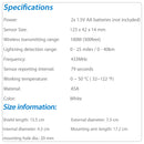 PanTech Weather Station Thunder and Lightning Sensor-Compatible with the PanTech Weather Station PT-HP2550, PT-HP2553, PT-HP2564,PT-GW1201,PT-WS3900-AU Stock