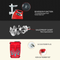 Flora Electric Mincer Meat Grinder Tomato Sauce Kit Package Stainless Steel-Lite Edition-Model: FL-MGM-GB550-AU STOCK