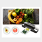 Flora Food Vacuum Sealer Saver Storage Machine Semi- Commercial Grade 110W 80Kpa-Model: FL-FVS-2688- AU Stock