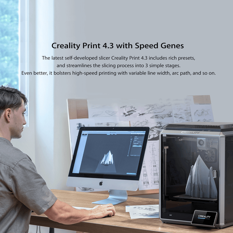 CREALITY K1 SPEEDY 3D PRINTER-600mm/s Max Speed-AU Stock-Available for Local Pickup Deal