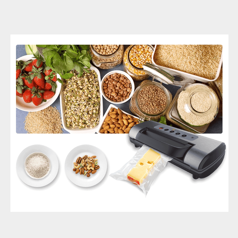 Flora Commercial Food Vacuum Sealer Saver Storage Machine Bonus Precut 22 28 Bag - Model: FL-FVS-3206-AU Stock