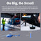 Revopoint MIRACO 3D Scanner for 3D Printing Handheld-3D Printer Scanner Wireless 5000mAh Fast Charging Battery, Up to 0.02 mm Precision, Full Color RGB Camera for Small to Large Objects, 32GB RAM