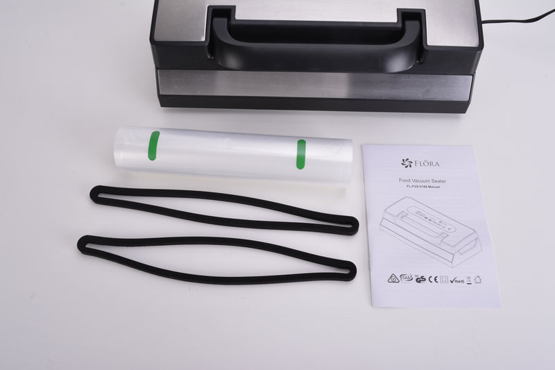 Flora Food Vacuum Sealer Machine-Heavy Duty Commercial Grade-FL-FVS-5188 with 3 Months Warranty