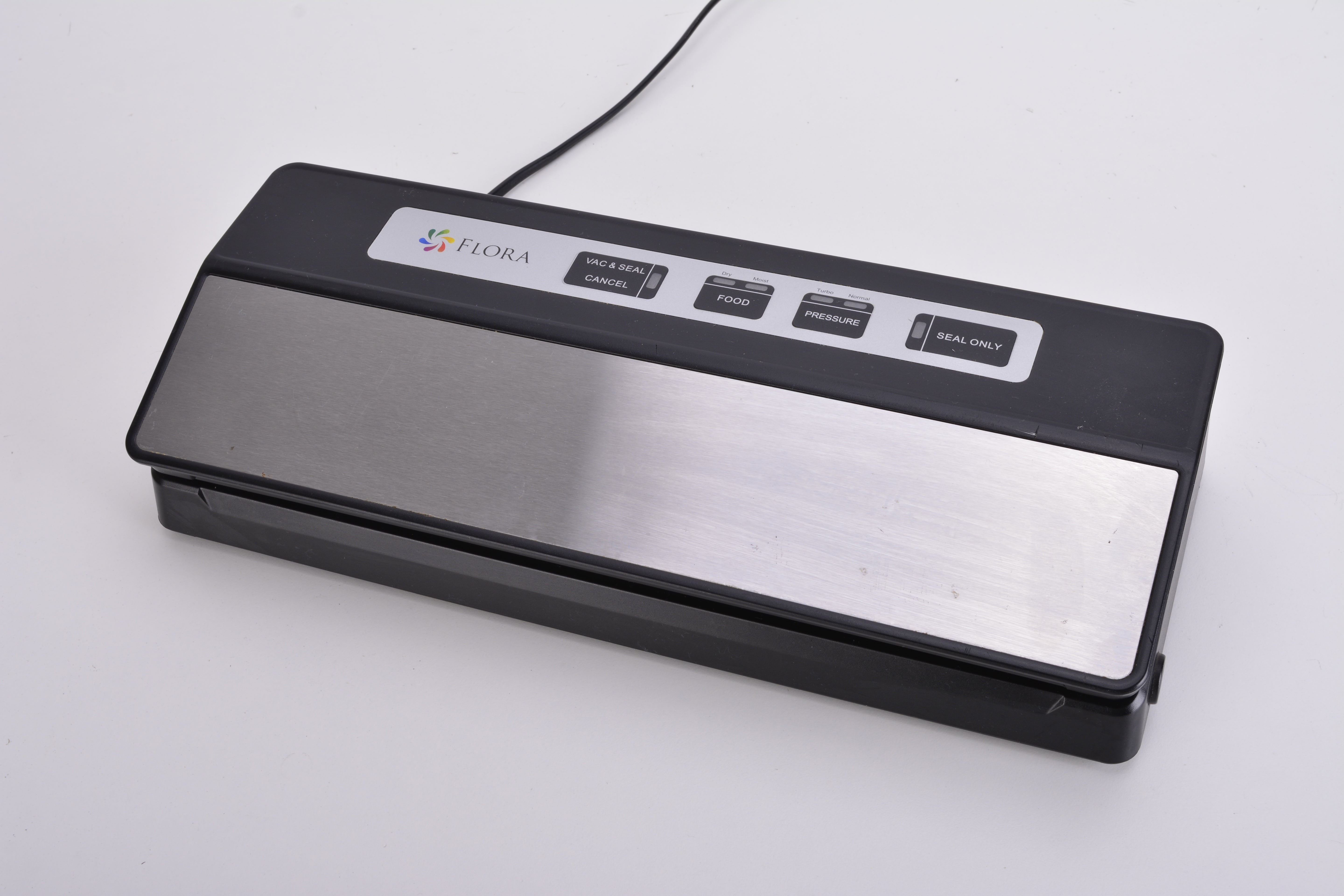 Flora Food Vacuum Sealer Machine-Dry Moist Food - 110W, 80Kpa-FL-FVS-2686 04 with 3 Months Warranty- Cash for Pickup Only