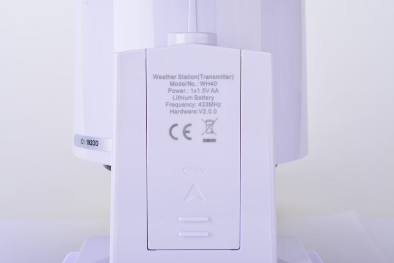 PanTech Weather Station Outdoor Unit Rain Gauge WH40 design for PT-HP2553 WS-ACC-ODU-WH40