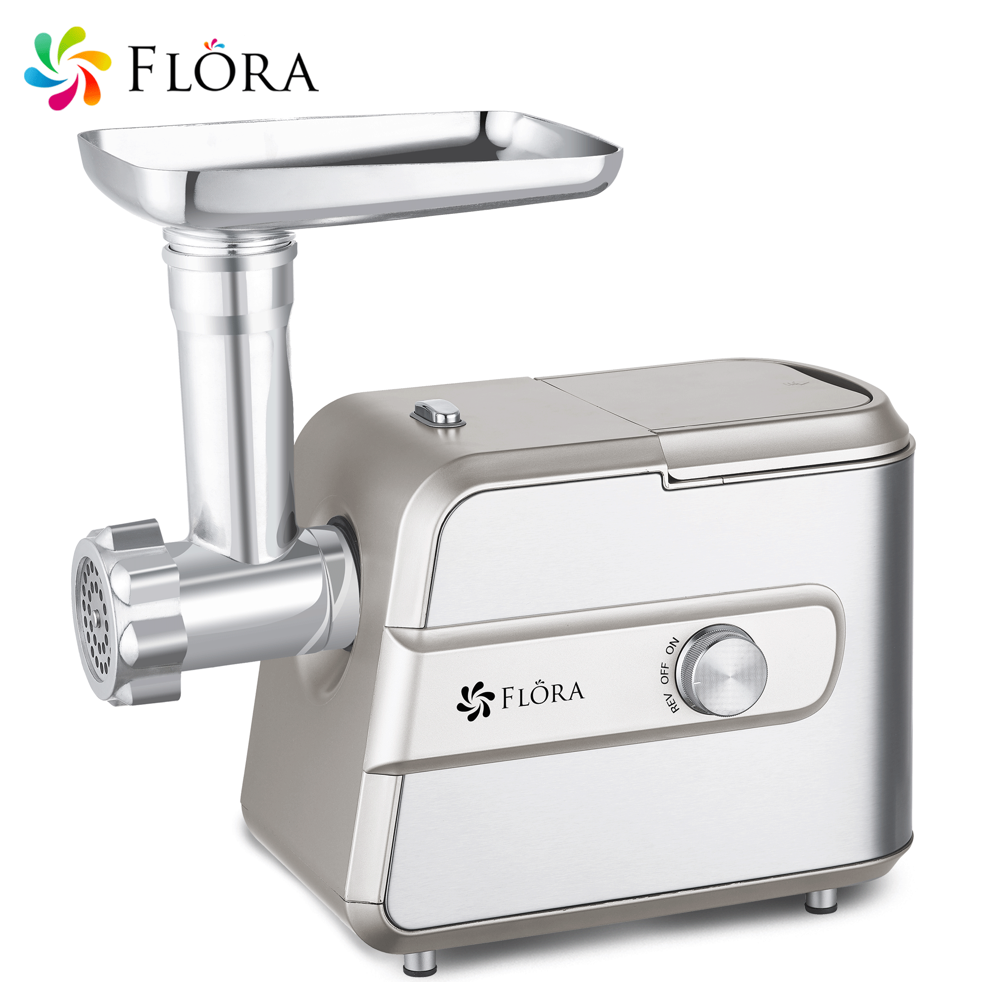 Flora Max 3000W Electric Meat Mincer-Sausage Filler Stuffer-Kibbeh Maker Machine-Premium Edition-Model Number:MGM-GT550-AU Stock