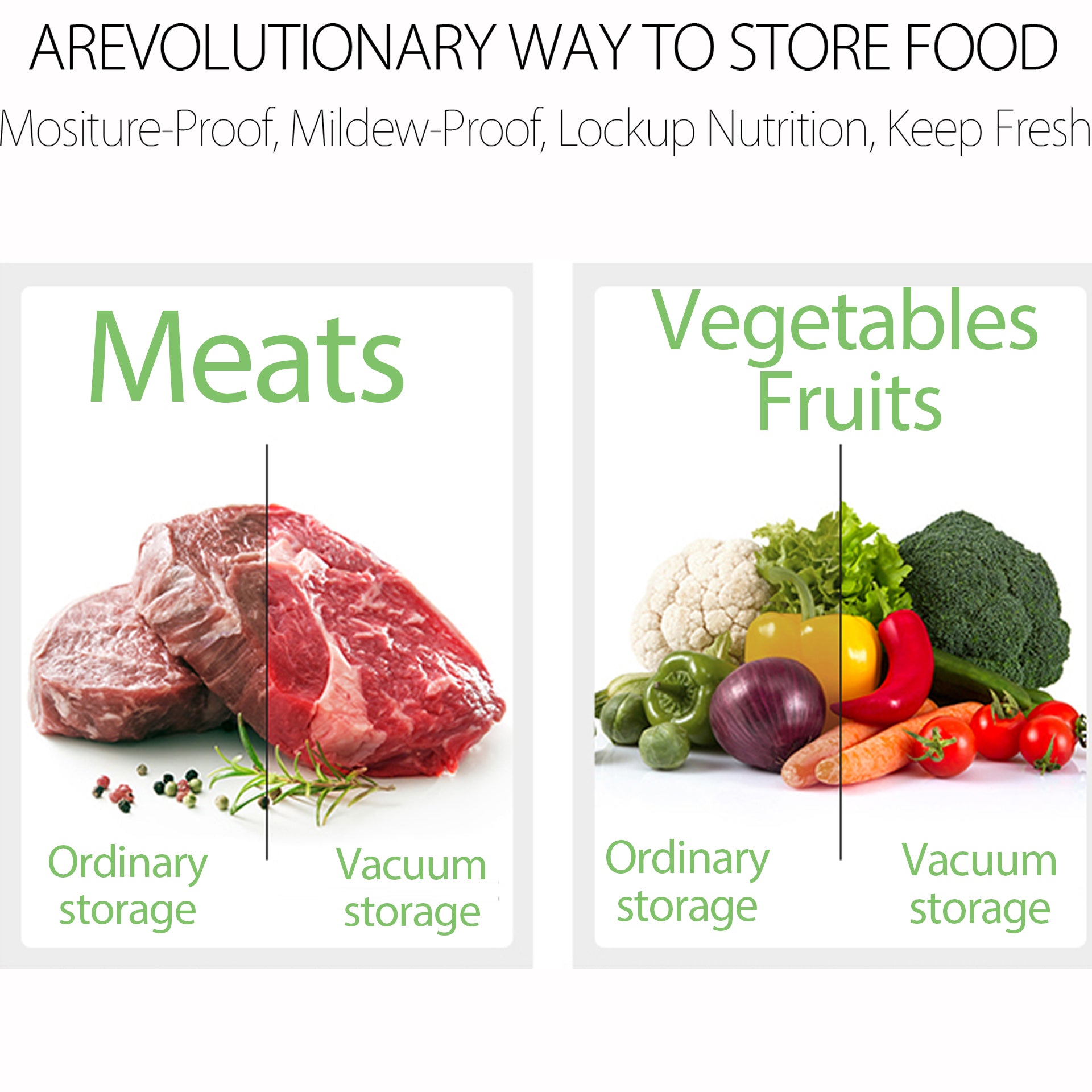 Flora Food Vacuum Sealer Bag Roll Storage Saver Seal rolls 22cm or 28cm 5M and 6M for FL-FVS-5199