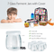 Flora Yoghurt Maker Machine-Electric Automatic Yogurt Making Machine-Large Capacity 1.5L with Natto/Rice Wine Function7 Glass Jars-Home Organic Yogurt Incubator- Fermented Curd Maker-FL-YME-715