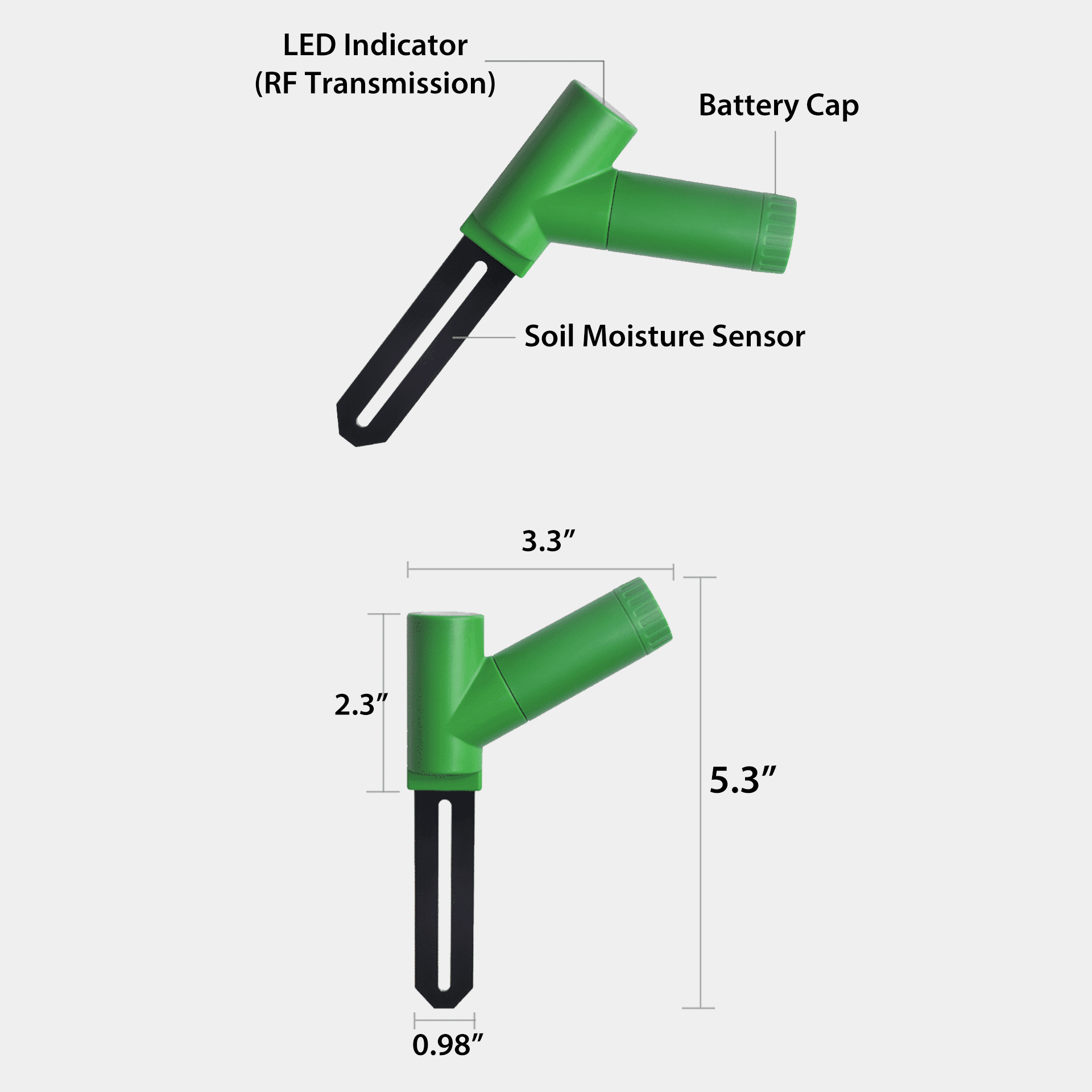 PanTech Weather Station Soil Moisture Sensor design for PanTech Weather Station PT-HP2550/HP2553/HP2564-AU STOCK