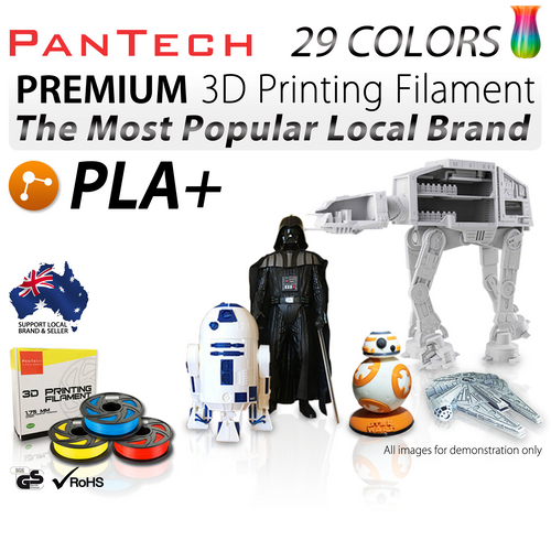 PanTech Premium PLA+ 1.2KG 3D Printing 1.75 Filament -Neatly Wound PLA+ 1.75 Filament-1