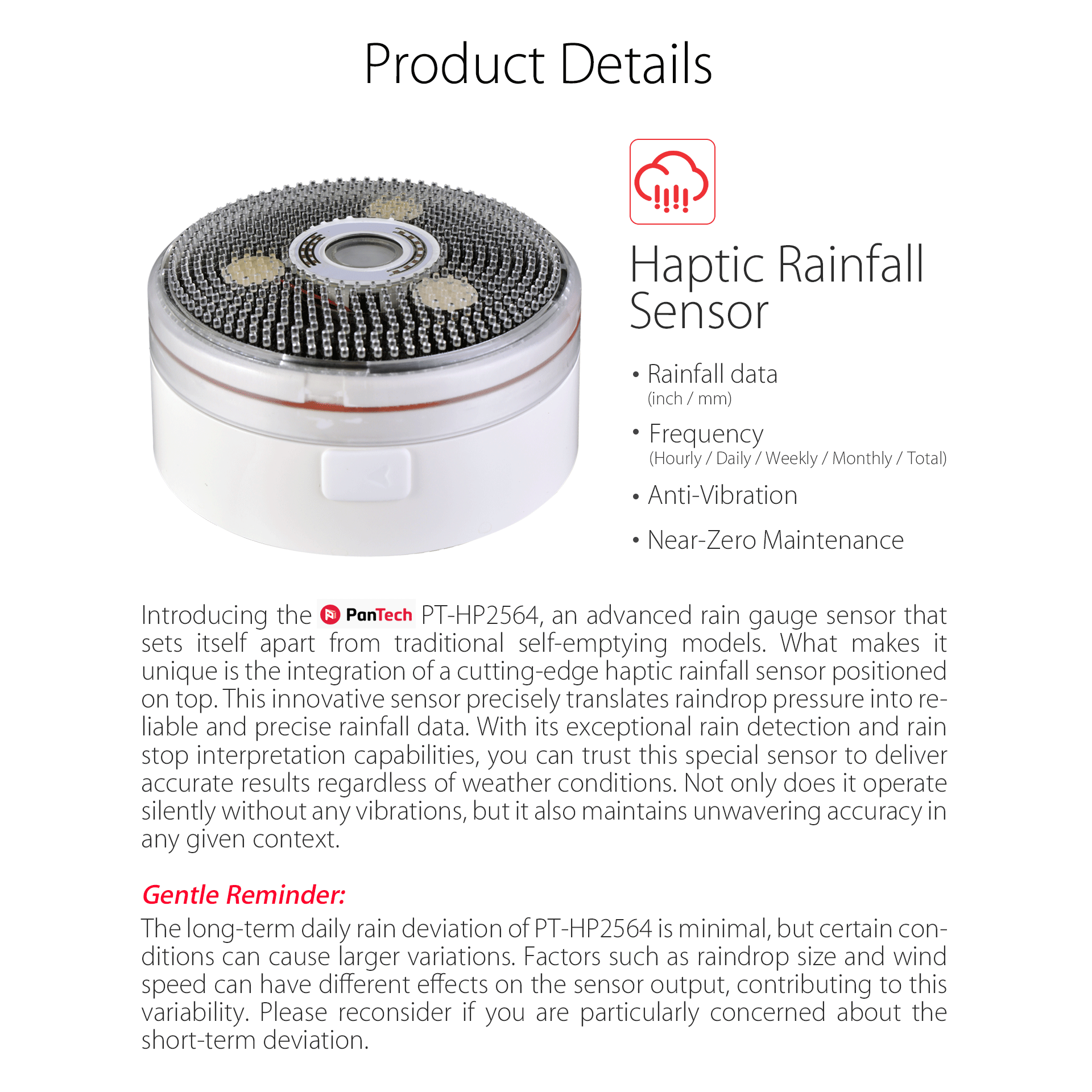 PanTech Weather Station Wireless Australia-Gen 7 IoT-Indoor Outdoor Weather Station-PT-HP2564- AU Stock