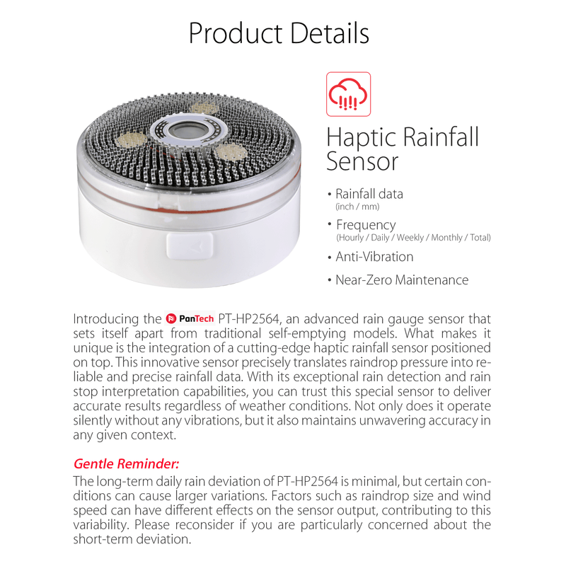PanTech Weather Station Wireless Australia-Gen 7 IoT-Indoor Outdoor Weather Station-PT-HP2564- AU Stock