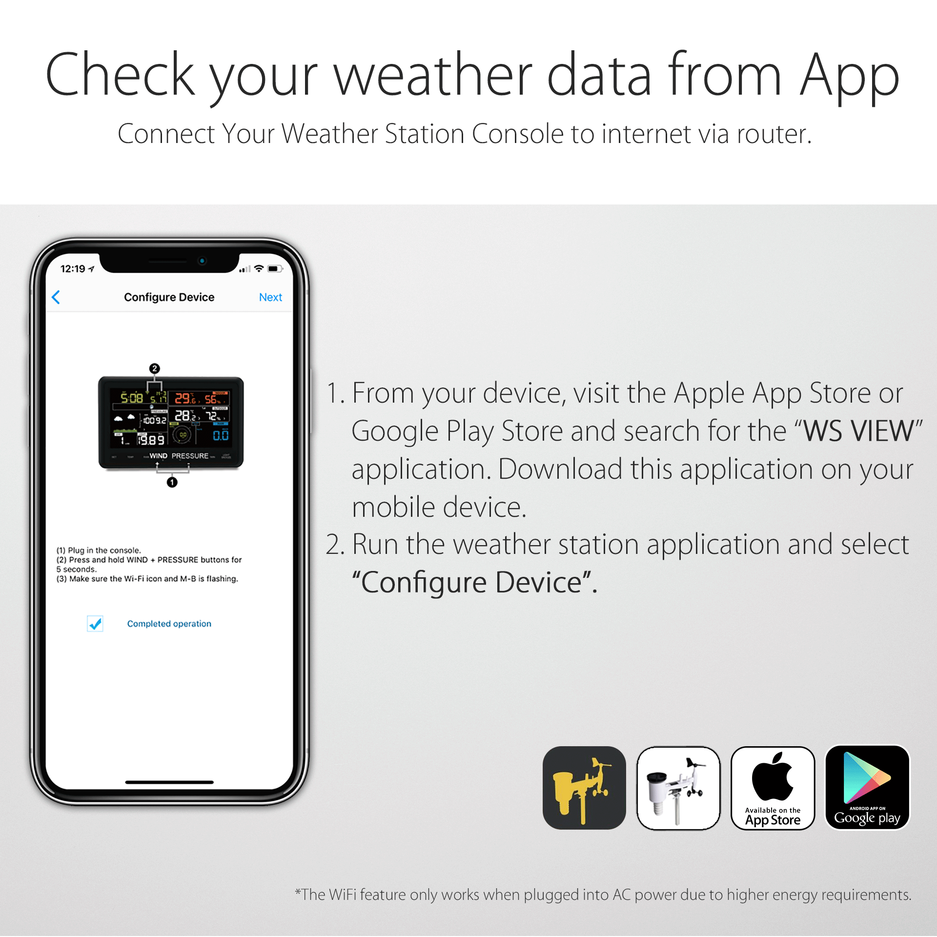 PanTech Weather Station Wireless Australia Weather Monitor PT-WH2900-14