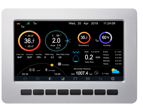 PanTech Weather Station Console-Compatibility PT-HP2550 and PT-HP2553 Weather Stations-AU STOCK