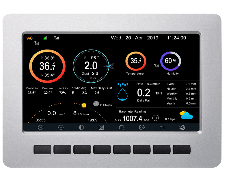 PanTech Weather Station Console-Compatibility PT-HP2550 and PT-HP2553 Weather Stations-AU STOCK