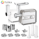 Flora Max 3000W Electric Meat Mincer Sausage Kibbeh Maker Slicer Shredder Kit-Premium Edition-Model: FL-MGM-GT550-AU Stock
