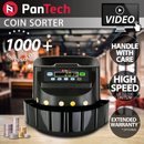 PanTech Australian Coin Sorter Coin Counter Machine Automatic Electronic PT-CSB-BLACK
