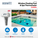 Wireless Floating Pool Spa Thermometer for PanTech Console PT HP2550 PT HP2553
