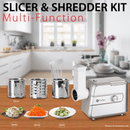 Flora Max 3000W Electric Meat Mincer Sausage Kibbe Maker Slicer Shredder Kit-AU Stock