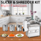 Flora Max 3000W Electric Meat Mincer Sausage Kibbeh Maker Slicer Shredder Kit-Premium Edition-Model: FL-MGM-GT550-AU Stock