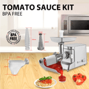 Flora Max 3400W Electric Meat Mincer Sausage Filler Kibbe Maker Tomato Sauce Kit - AU Stock