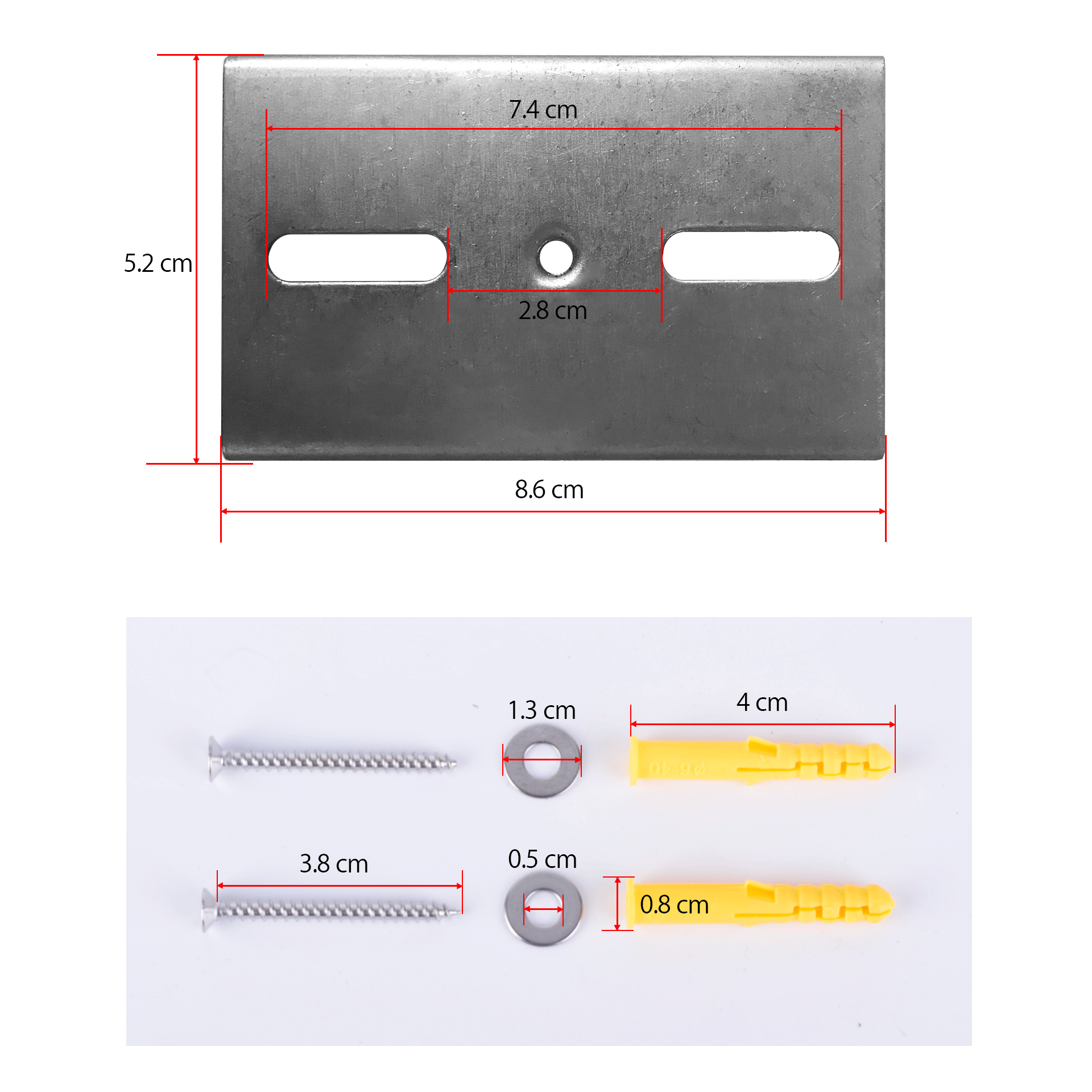 PanTech Weather Station Roof Wall Mounting Kit Mast Pole Mount for Weather Station Outdoor Unit Antenna-AU STOCK