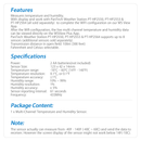 PanTech Indoor Thermo-Hygrometer design for PanTech Weather Station PT-HP2550 & PT-HP2553