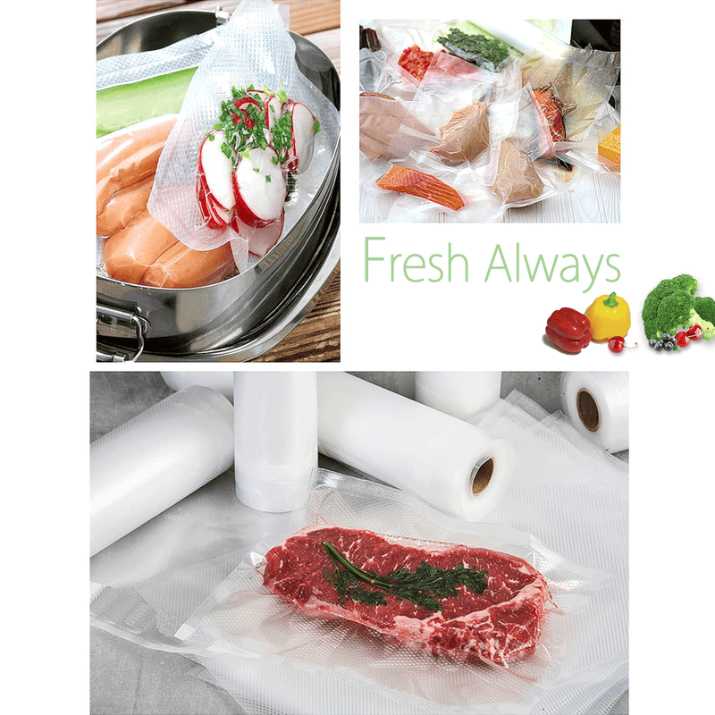 Flora Food Vacuum Sealer Bag Roll Storage Saver Seal rolls 6M 22cm or 28cm.