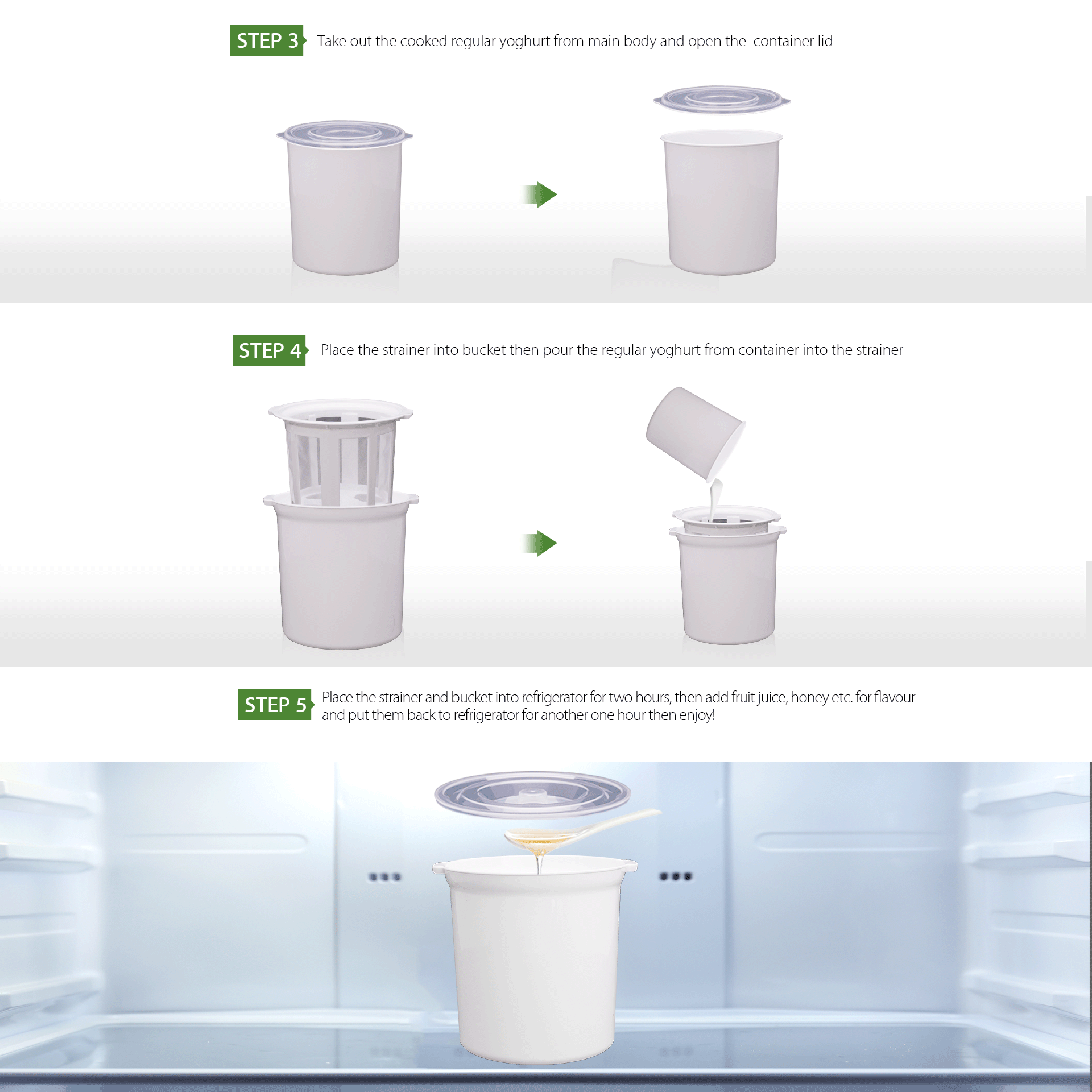 Flora Yoghurt Machine-Yogurt Maker Machine with 2L Capacity Jar-Electric Automatic- -Home Made Yoghurt Strainer-Fermented Curd Maker-Kitchen Tool for Rice Wine DIY Food Grade-FL-YME-120