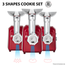 Flora Electric Meat Mincer Slicer Shredder Kit Grinder Maker Sausage Filler