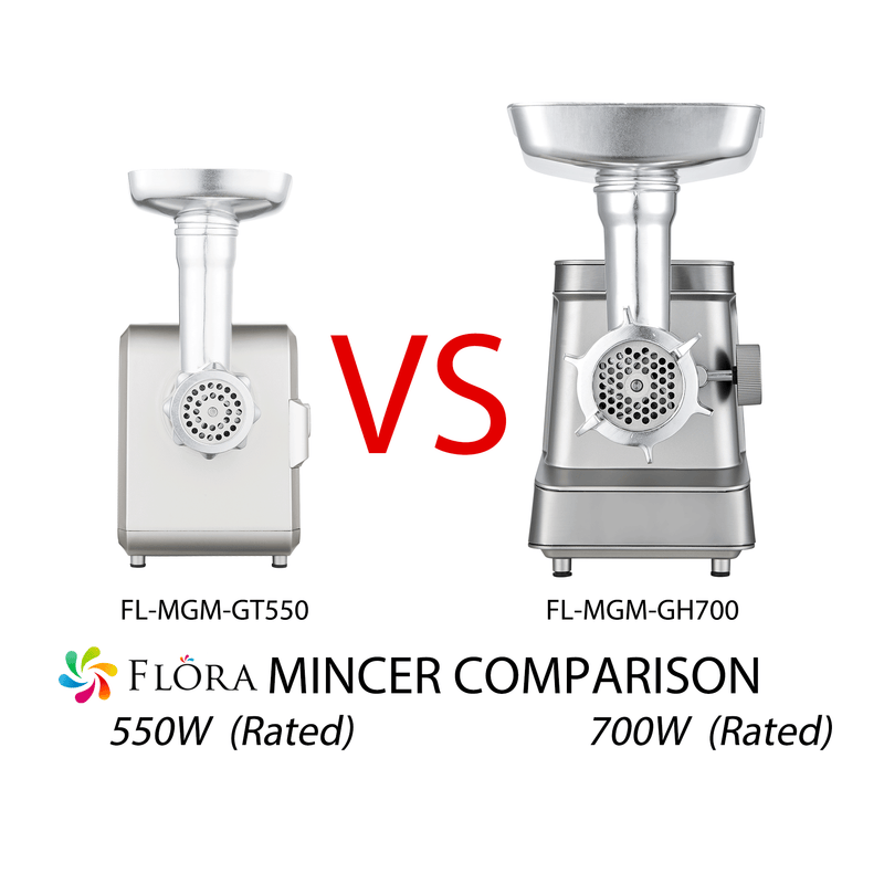 Flora Max 3400W Electric Meat Mincer Sausage Filler Kibbeh Maker Tomato Sauce Kit-Ultra Edition-Model: FL-MGM-GH700-AU Stock