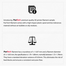 PanTech 3D Printing Sample Filament