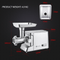 Flora Max 3400W Electric Meat Mincer Sausage Filler Kibbeh Maker Tomato Sauce Kit-Ultra Edition-Model: FL-MGM-GH700-AU Stock