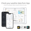 PanTech Weather Station Wireless Australia- Wifi Ultrasonic-Solar Power-PT-HP2553- AU Stock